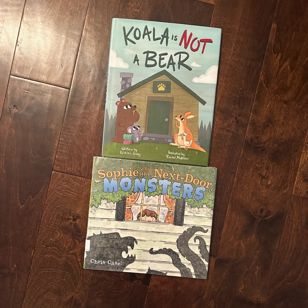 Children's Book Set: Koala is Not a Bear & Sophie and the Next-Door Monsters